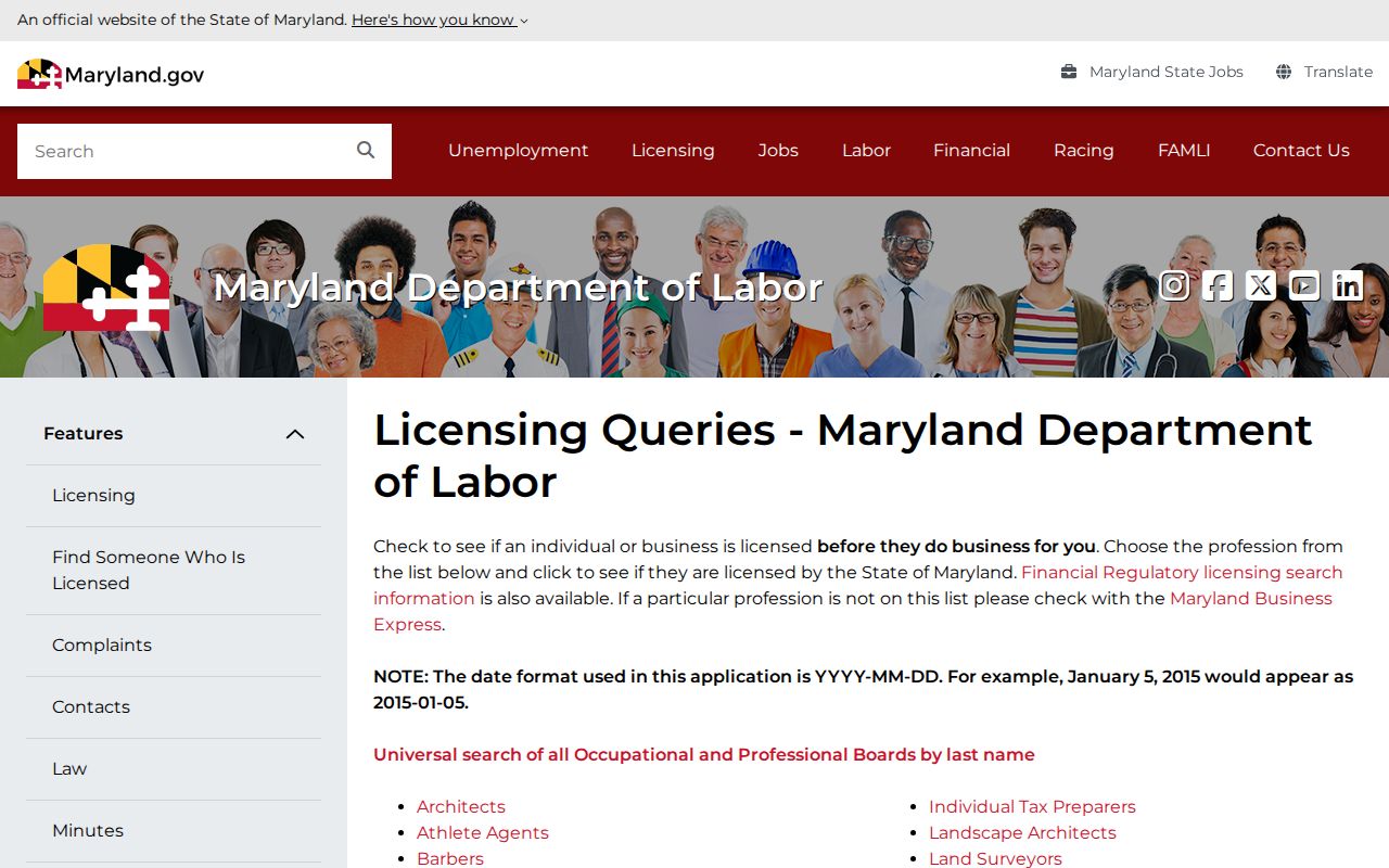 Maryland professional directory searches for Edgewood people directories
